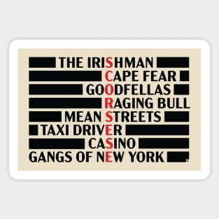 Filmmaking Legend - Scorsese Magnet